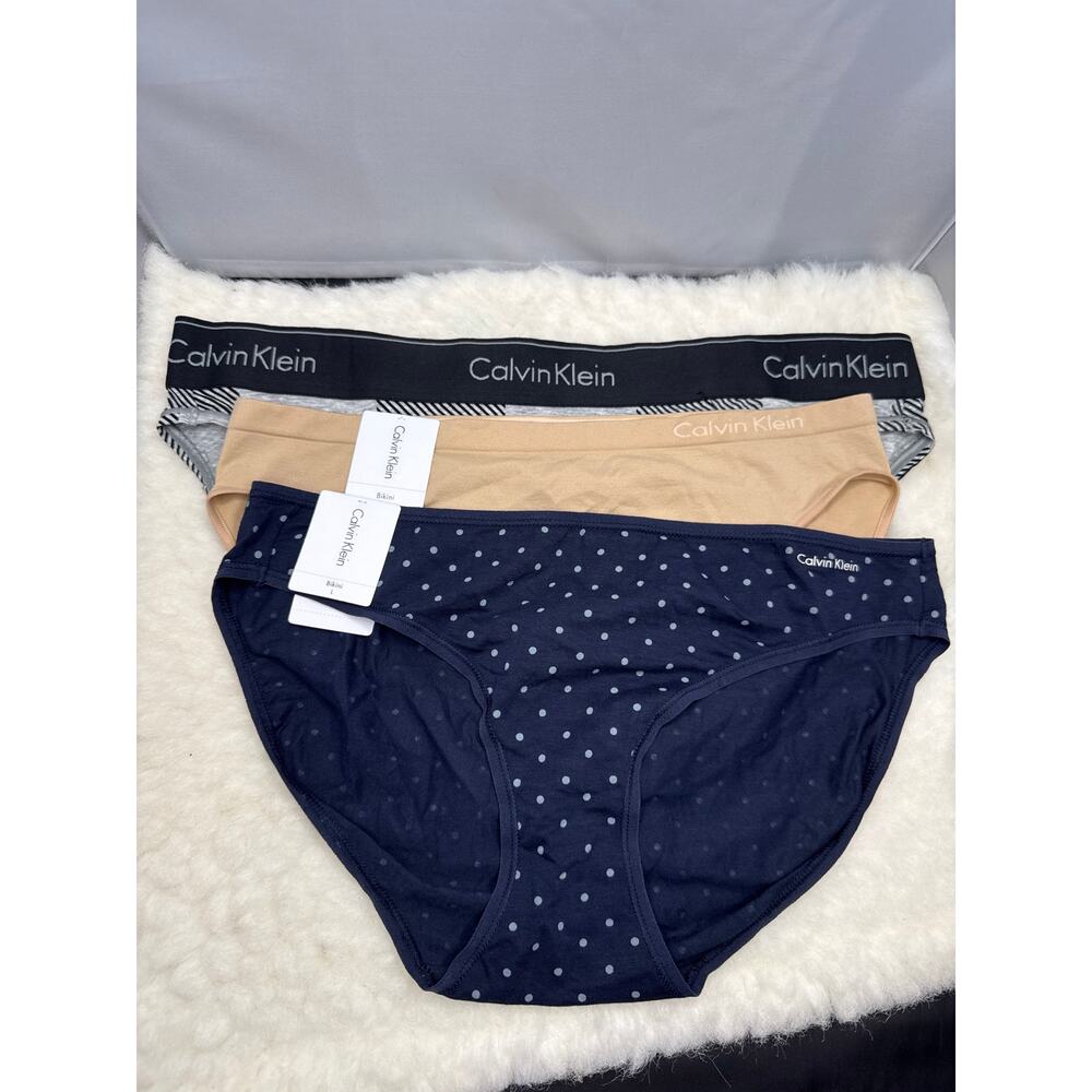 Calvin Klein LOT of NEW Underwear Panties Various Colors sissy LARGE BIKINI